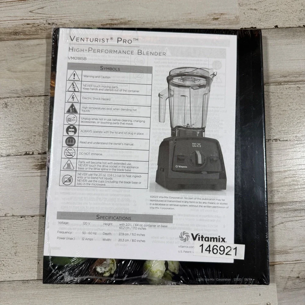 Vitamix Simply Blending Cookbook Venturist Pro Whole Food Recipes 146921 New